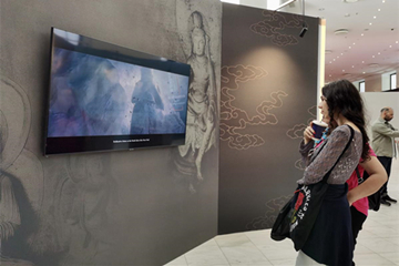 Technology brings art from Chinese grottoes to Greece